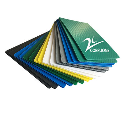 Yellow Coroplast Board 5mm 6mm 8mm Corrugated Plastic Sheets 4x8