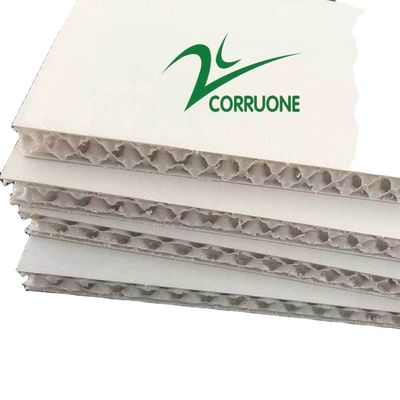 Colored Polypropylene Coreflute Sheet 2400mm Yellow Correx Board