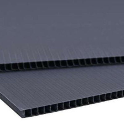 Black 4mm Corrugated Plastic Cover 2000x1000 Correx Protection Sheets