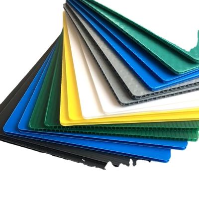 4mm Corflute Corrugated Plastic Cover Floor Protection Sheet For Construction