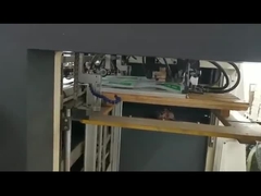 Plastic hollow board production
