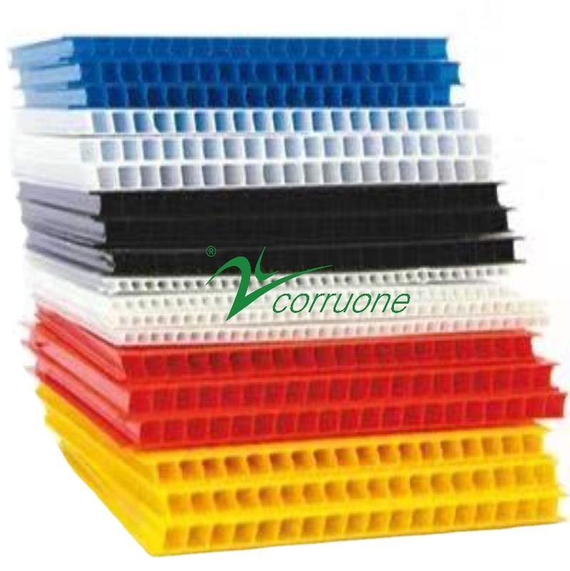 Corrosion Resistant Esd Corrugated Plastic Sheet For Carton Packaging