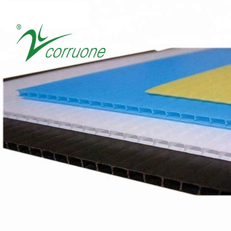 Polypropylene 3mm Corflute Sheet Protection Correx Corflute 2440 X 1220