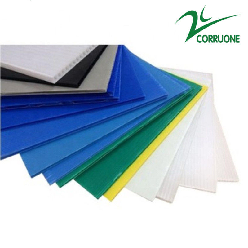 10mm 12mm White Corflute Sheets Correx Floor Protection Sheets