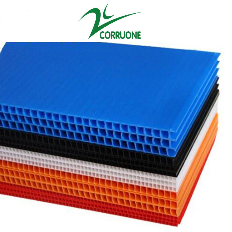4mm 5mm 4x8 Coroplast Sign Blanks Recycled Corrugated Plastic Sheets