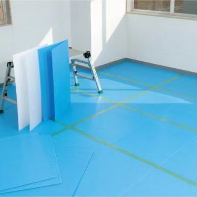 Waterproof PP Coroplast Sheet 2mm 3mm Correx Floor Protection Roll