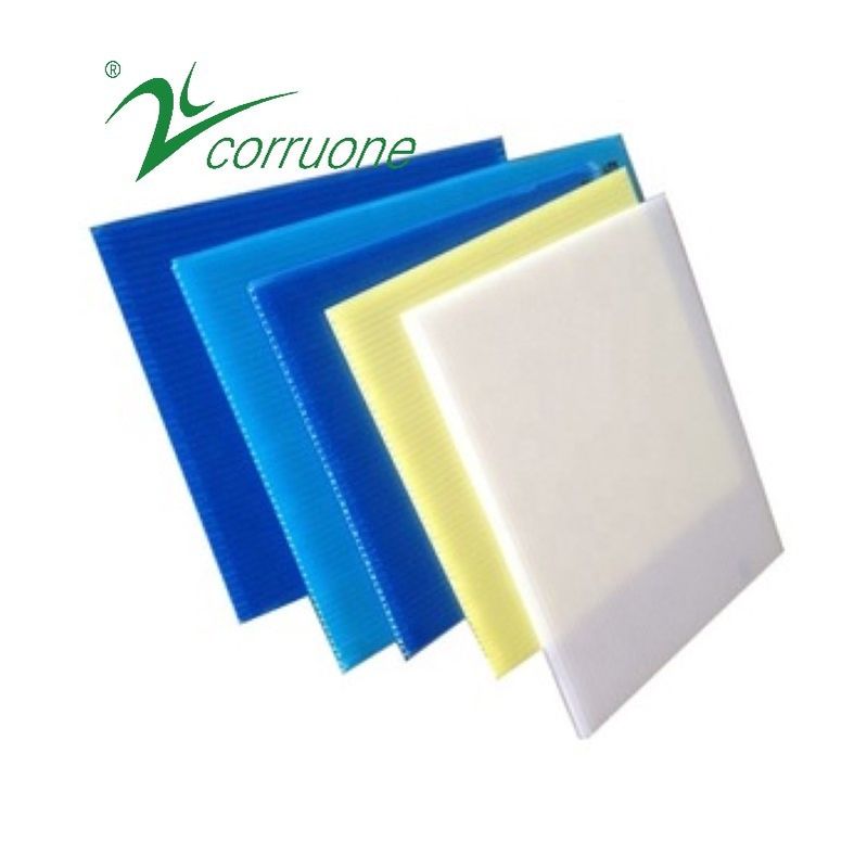 Black Corflute Sheet 6mm 8mm Correx Floor Protection Roll
