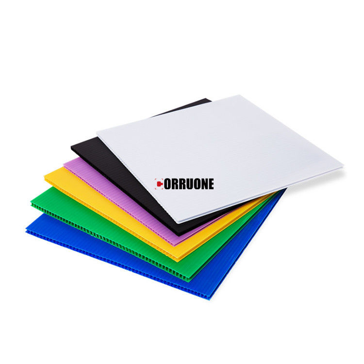 Black Corflute 2400 X 1200 Correx Sheet Floor Protection 2mm-12mm