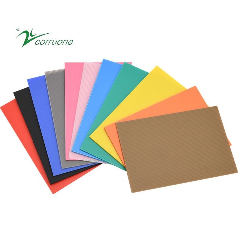 Black Corflute 2400 X 1200 Correx Sheet Floor Protection 2mm-12mm