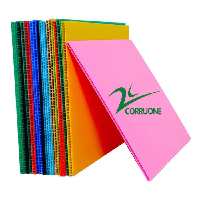 Handmade Black Coroplast Board Sheets 4ft X 8ft For Temporary Structures And PP Hollow Board