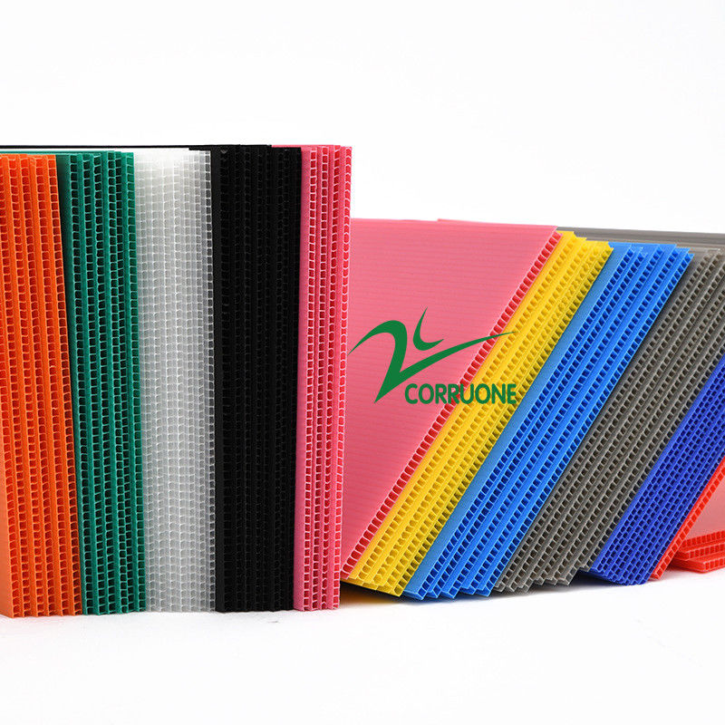 Handmade Black Coroplast Board Sheets 4ft X 8ft For Temporary Structures And PP Hollow Board